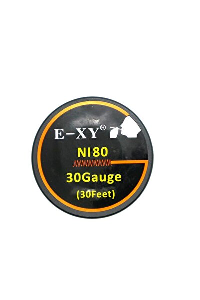 Müstesna Rda Rba Rta Atomiser Coil Teli 10 Metre Bobin Teli 0.25x0.25mm Atomizer Nı80 30g