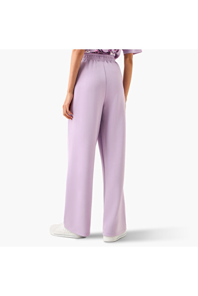 SP Characters Kuromi Print Track Pants with Elasticated Waistband and Pockets