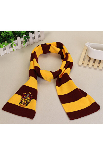 Müstesna Baharlık Ince Tarz Atkı Potter Gryffindor Okul Atkısı