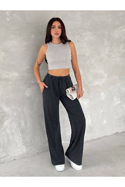 Noa Noa Широки панталони Basic Wash