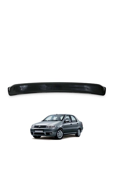 TURBOAKSESUAR Fiat Albea Spoiler Arka Cam Üstü - Siyah|SD 2003-2012