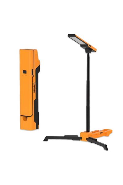 CLASSLIGHTS Lampă de lucru profesională, pliabilă, ușor de transportat, baterie de 5200 mAh, LED de 1500 lumeni,