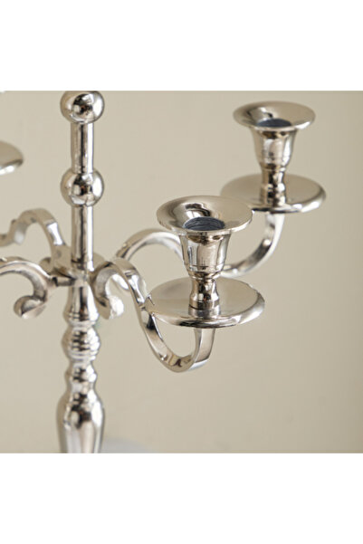 Home Box Avya Aluminium 4-Arm Candelabra 35x35x38.5 cm