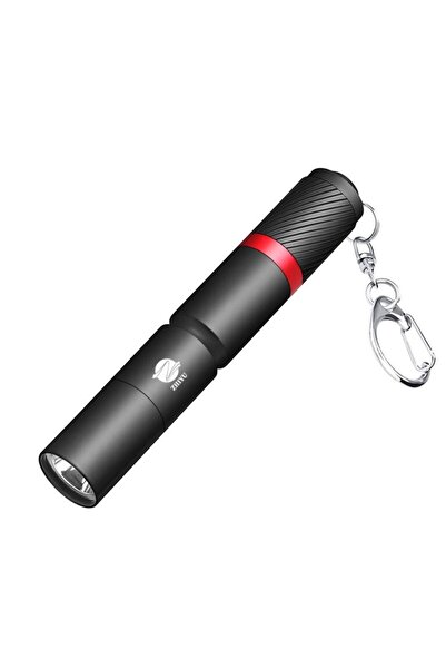 Jewval Led Cep Feneri Kamp Anahtarlık Işık Flash Işık Led Su Geçirmez Metal H...