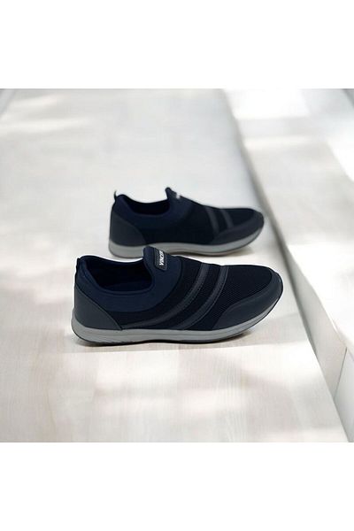 Rexba Men's Daily Top Striped Sneaker