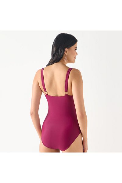 FAV Ruched Sleeveless Swimsuit