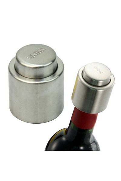 Müstesna Stainless Steel Glass Bottle Cap Easy to Close Opening Bar Hotel Kitchen Equipment Accessory Fresh Keeping