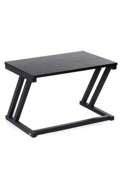 Quasar & Co. Universal Shelf ®, Microwave Safe, 57x38x38 Cm, Wood/Metal, Deep Black