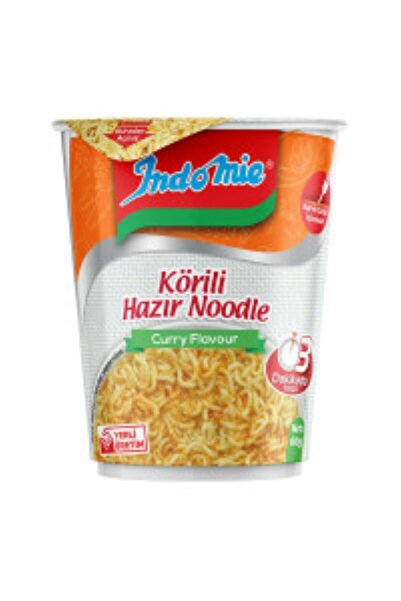 İndomie İNDOMİE BARDAK KÖRİ AROMALI NOODLE 60GR X5 ADET