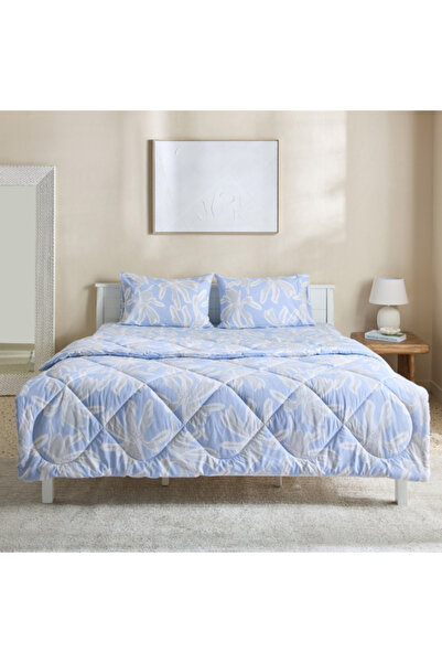 Home Box Malta-Evelyn 3-Piece Printed Cotton King Comforter Set 220x240 cm