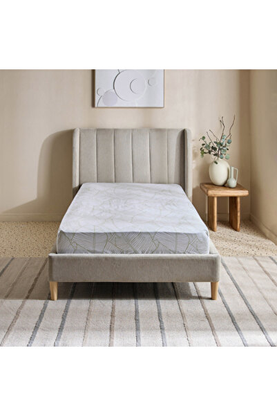 Home Box ملاءة سرير مزدوجة مطبوعة من القطن من مالطا موسى، مقاس 120×200+33 سم