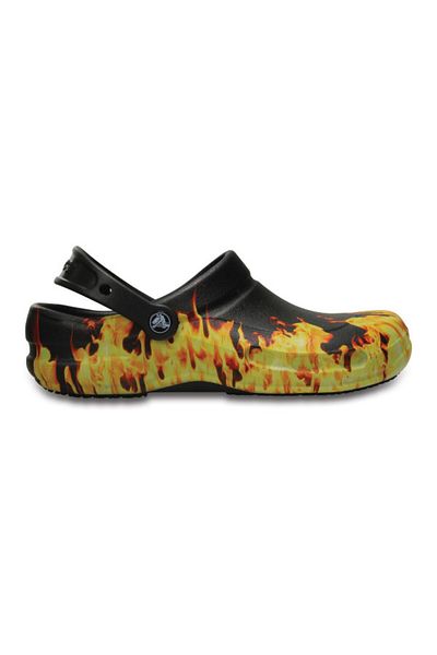 Crocs Clogs Bistro Graphic Clog Black - Black 36-37 Eu - M4/w6 Us