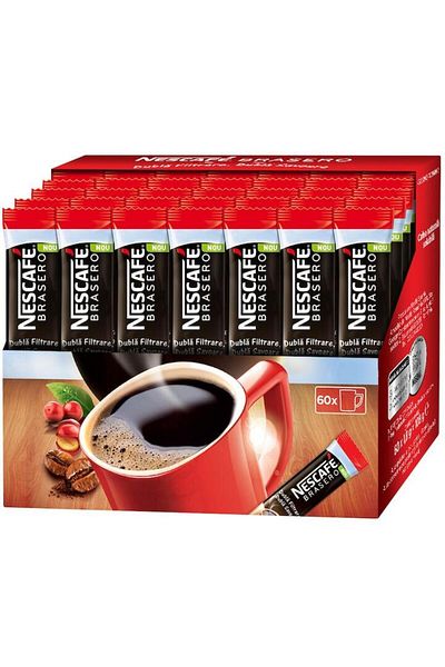 Nescafe Nescafe Brasero Stick Instant Coffee 60x1.8g