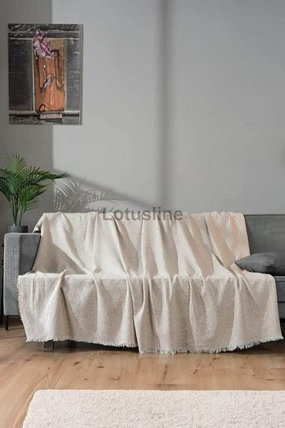 Lotusline Cotton Sofa - Sofa Bed Cover 170X220 Double Sided Anti-Sweat Anti-Slip Anti-Collect