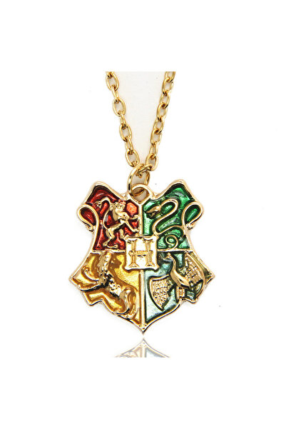 Jwl Harry Potter Hogwarts Kolye Okul Amblemi Kolyesi