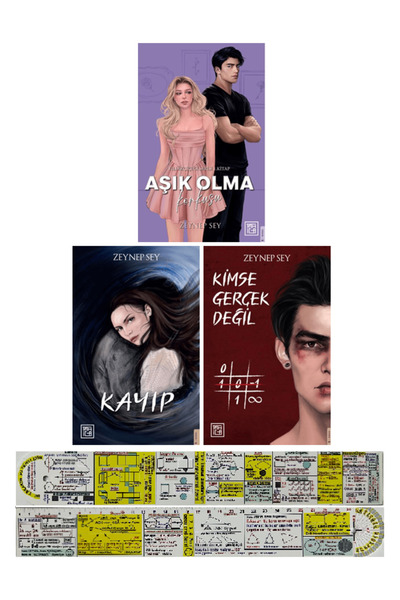 Destek Yayınları Zeynep Sey 3 Kitap Set (Ciltli) - Aşık Olma Korkusu - Kayıp ...