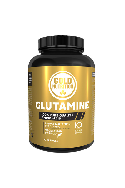 GOLDNUTRITION Glutamina, Glutamine, 90 Capsule