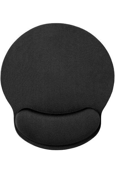 zola Mouse pad, wrist rest, non-slip, 23x18 cm, black