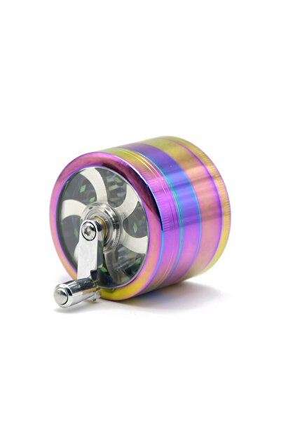 Müstesna Grinder Büyük Boy Öğütücü Hazneli Çelik Gökkuşağı Öğütme Değirmeni