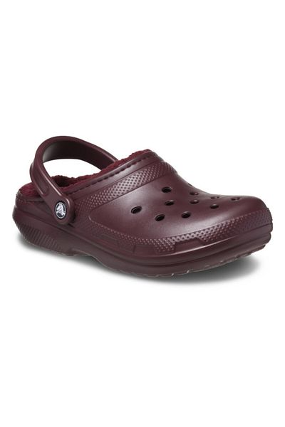 Crocs Clogs Crocs Classic Lined Clog 39-40 EU - M7/W9 US Bordeaux - Dark Cherry