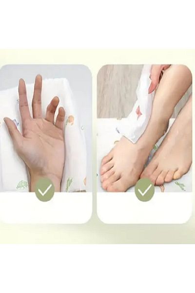 BB KOZMETİK Disposable Cleaning Hygiene Manicure Pedicure Towel (40X40) 1 kg