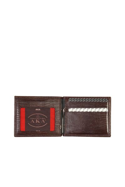 Aka Deri Brown Men's Wallet 559 11