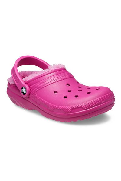Crocs Clogs Classic Lined Clog 38-39 Eu - M6/w8 Us Pink - Fuchsia Fun