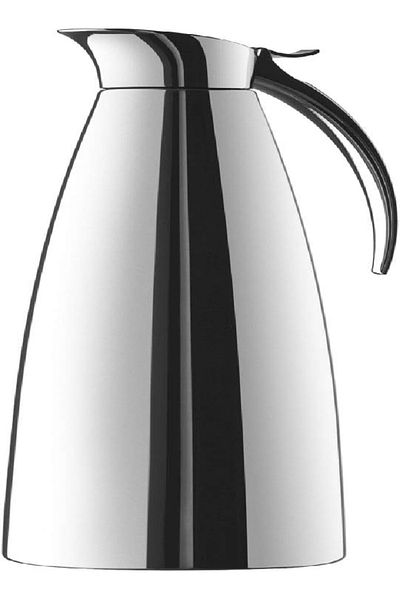 emsa ​Emsa Eleganza 1.3L Stainless Steel Vacuum Flask – Dishwasher Safe, 12h Hot & 24h Cold Retention