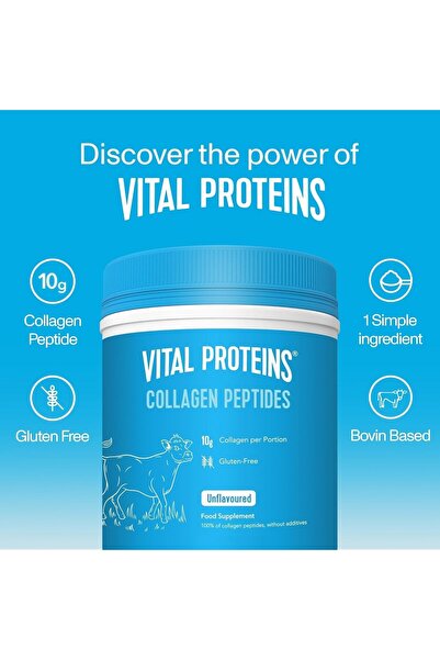 Vital Proteins Collagen Peptides, Unflavored, 19.3 oz (547 g)