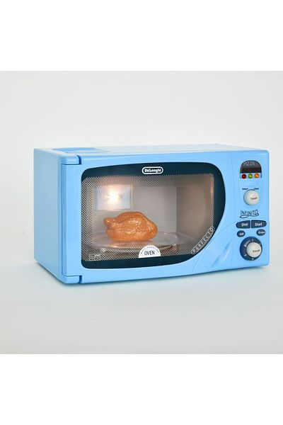 Casdon - Delonghi Microwave Toy with LED & Sounds for Kids 3+