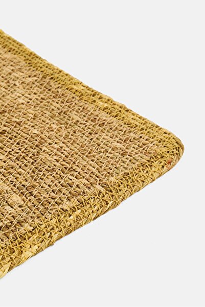 Muy Mucho Sea Grass Place Mat, Tan