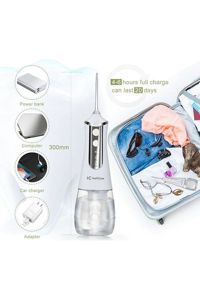 Müstesna Oral Dental Gingival Cleaning Pressurized Oral Shower High Water Capacity + Interface Head