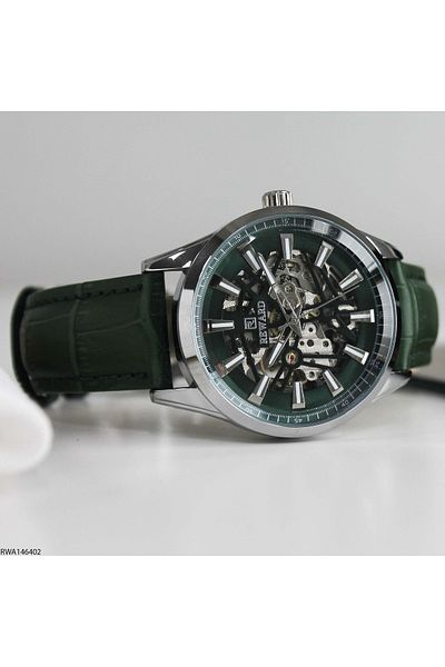 Reward Rwa146402 Automatic Men's Wrist Watch with Leather Band
