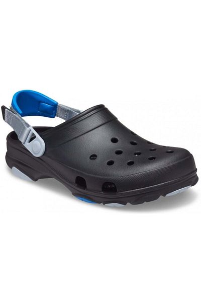 Crocs Clogs Classic All-terrain Clog 37-38 Eu - M5/w7 Us Black - Black/blue Gray