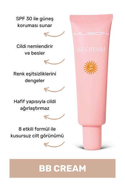 Muson BB Cream 30 SPF 35 ml Light