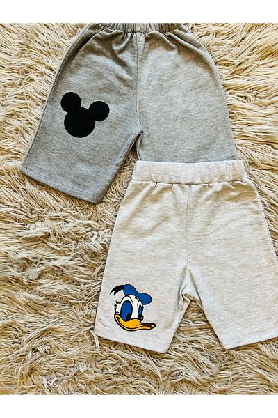 enes baby Pack of 2 Boys' Shorts