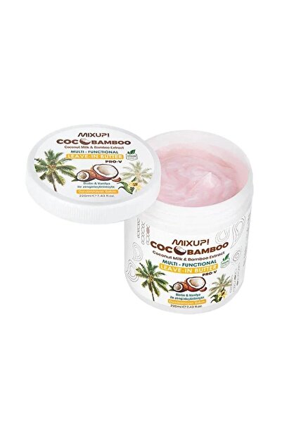 Mixup Coco Bamboo Durulanmayan Saç Bakım Kremi 250 ml