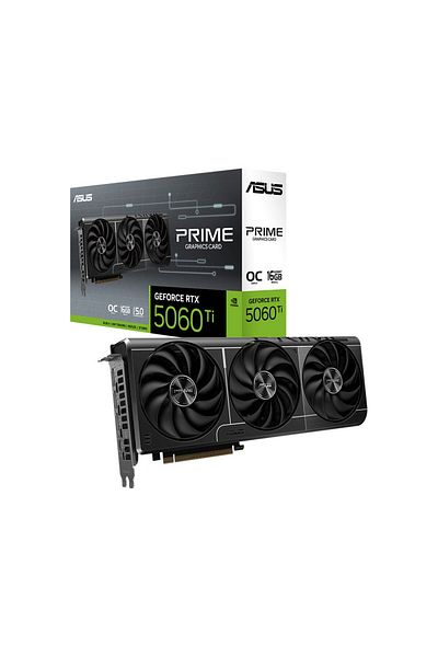 ASUS Prime Geforce Rtx 5060 Ti 16Gb Oc Edition Gddr7 128Bit Dlss 4 Nvidia Graphics Card