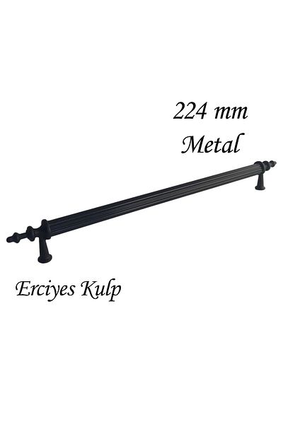Metax Black Luxury Furniture - 5 Pieces Dove Matte, 224 Mm, Handle Metal Drawer Cabinet Cloakroom