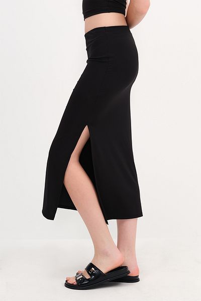 Addax Slit Midi Skirt E0334