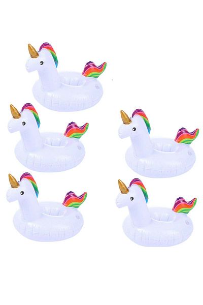 Generic Vitacelli Inflatable Pool Floatie Drink Cup Holders for Swimming Pools and Hot Tubs