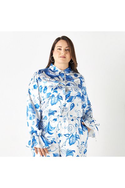 FAV Printed Long Sleeve Shiirt Set