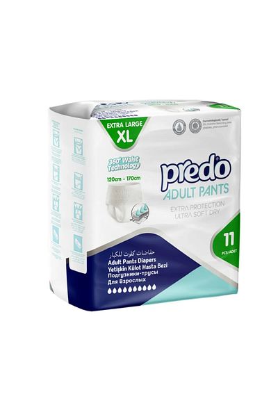 PREDO Panty Patient Diaper XL 11 Li
