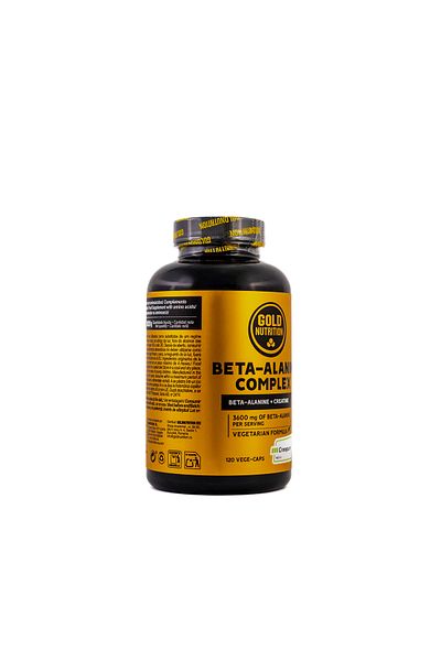 GOLDNUTRITION Supplement for Increasing Explosive Power and Muscle Mass Beta-alanine Complex 120 Capsules