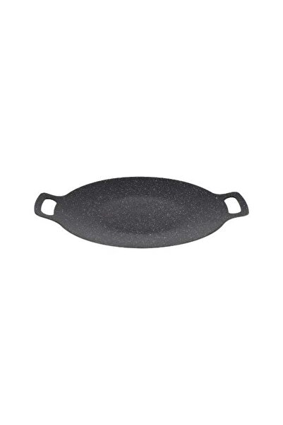 DELCASA 30 cm Deep Tawa- DC3404/ with Granite Non-Stick Coating and Double Ha...