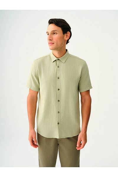 Loft Light Khaki Men's Shirt Lf 2035478