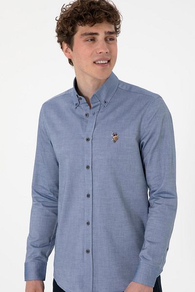 U.S. Polo Assn. ΒΑΣΗ. Polo Assn. Ανδρικό πουκάμισο