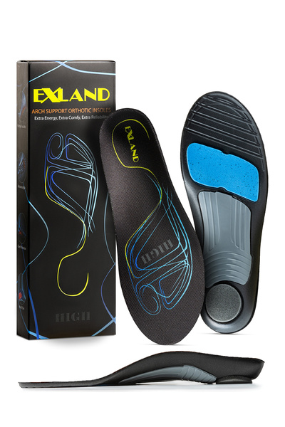 Exland Dışa Basma, Yüksek Kemer Ve Topuk Dikeni Için Ağrı Giderici Tam Ortope...