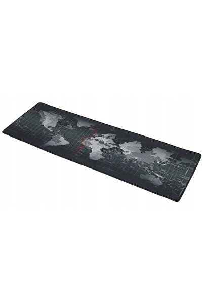 zola Mouse pad, Zola®, με επένδυση από καουτσούκ για παιχνίδια, Παγκόσμιος Χάρτης, 88x30cm