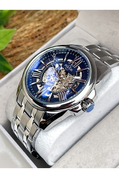 Focus Automatic Original Full Steel Luxury Men's Wrist Watch